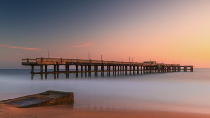 Obraz premium Valiathura Beach Pier
