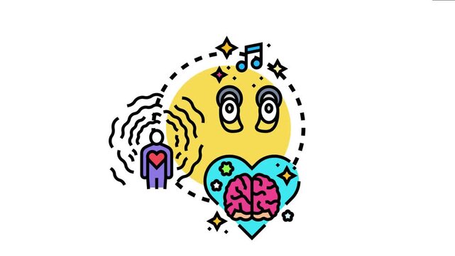 Person practicing mindful hearing exercises, focusing on sound vibrations and music for mental clarity, emotional well being, and brain health, improving awareness and relaxation