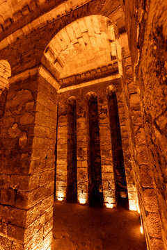 Cistern in Dara Ancient City in Mardin, Turkiye