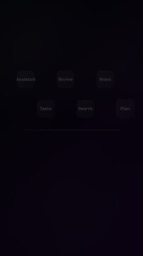 AI Workspace Search SaaS UI Animation