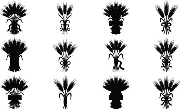 A diverse collection of striking animal head illustrations created with unique black ink brushstrokes on a simple white backdrop