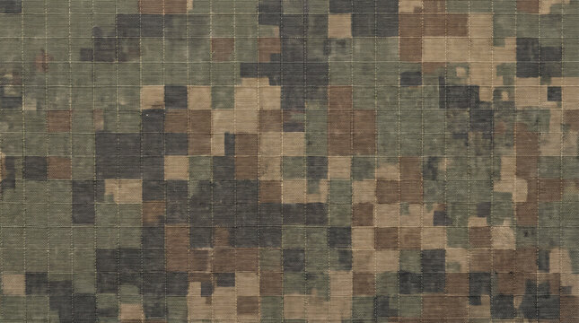 combat uniform digital camo print