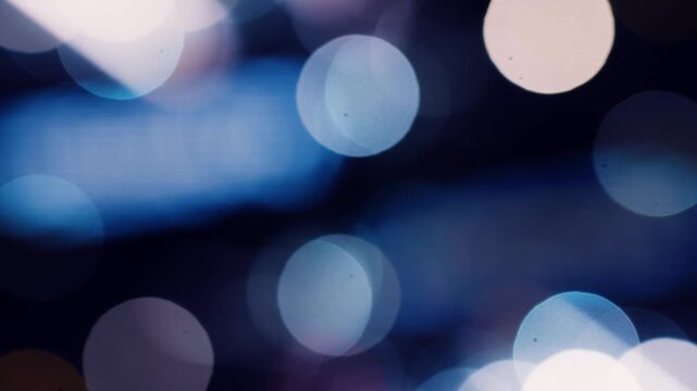 Defocused blurry lights background