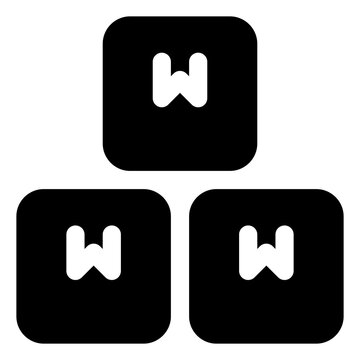 Package icon for shipping, delivery and logistics