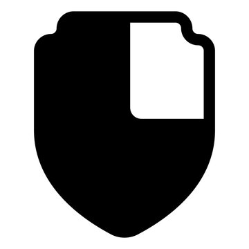 Protection icon for security, safety and privacy