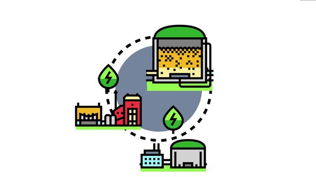 Microalgae biomass culture generating renewable energy and biofuel within a sustainable closed loop system, demonstrating an eco friendly approach to future power generation and resource utilization