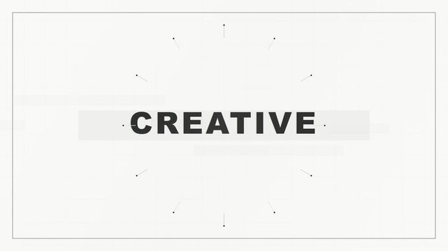 Creative Word Animation