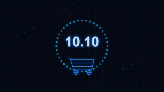 10.10 Shopping Day Sale Animation