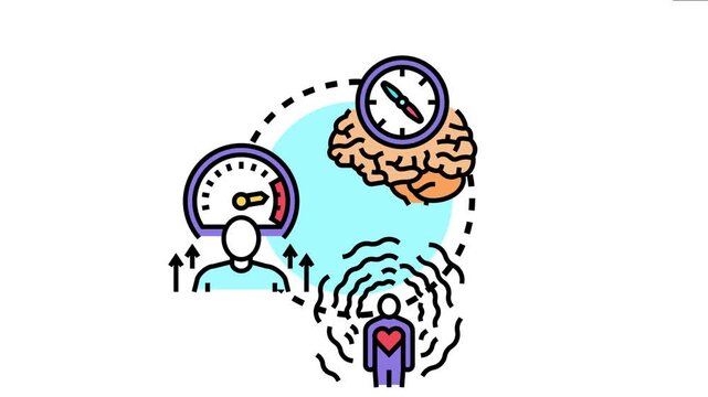 Mental compass illustrates personal development. Decision making. And self improvement by combining rational thought. Emotional intelligence. And goal oriented actions for navigating life's challenges