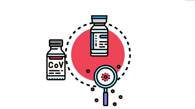 Medical vaccine research, developing and finding new experimental drugs to fight a global pandemic, representing healthcare, science, and medical advancement