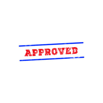 Approved Rubber Stamp