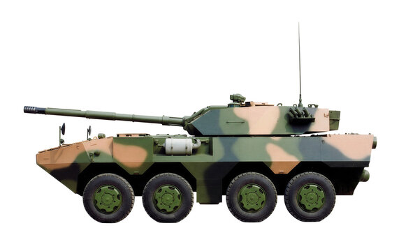 Chinese 8x8 wheeled vehicle, armed with a 105mm gun using the turret of the ST2 and WMA301, intended for export