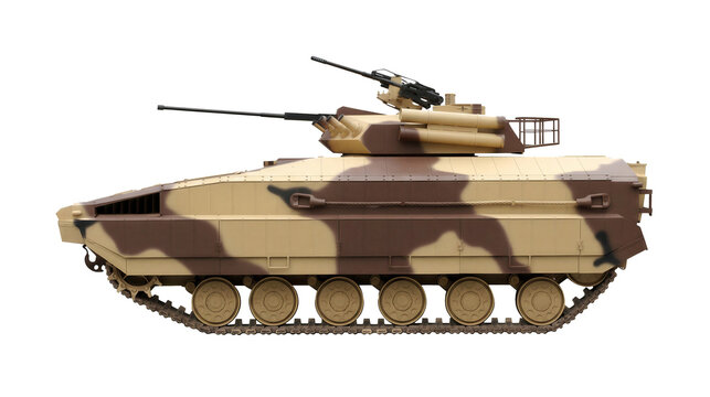 Ukrainian experimental heavy infantry fighting vehicle based on the T-64 tank