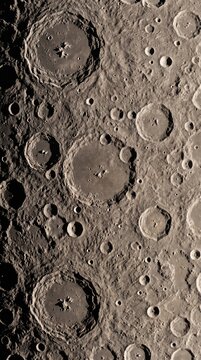 Moon surface