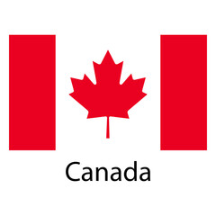 Fototapeta premium Canada national flag