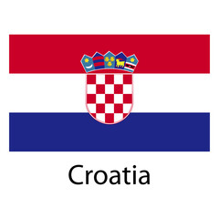 Croatia national flag © Vexels
