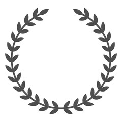 Obraz premium Wreath disruption leaves