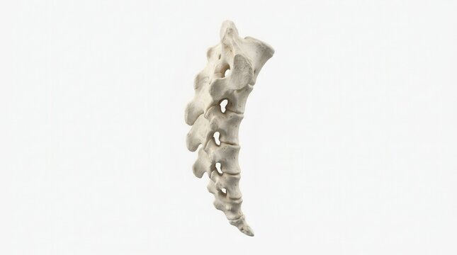 Detailed Sacrum Bone Anatomy Model For Medical Education