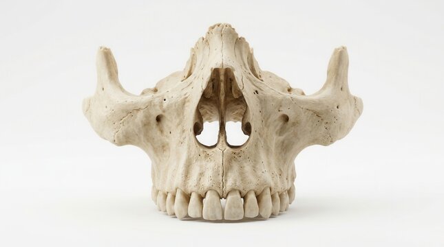 Detailed Human Maxilla Bone Anatomy And Medical Study