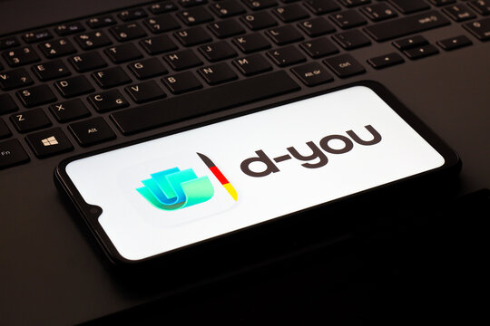 In this photo illustration, the Deutsche EUDI-Wallet d-you logo is seen displayed on a smartphone screen.