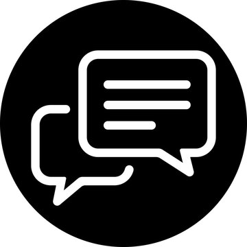 会話　フキダシ　アイコン