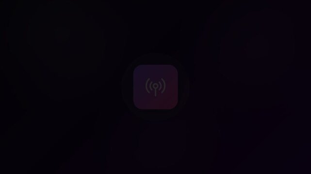 Podcast Animated Icon 16:9
