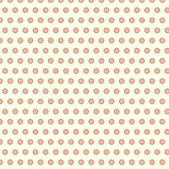 Seamless target polka dot pattern background abstract vector illustration © Shahid