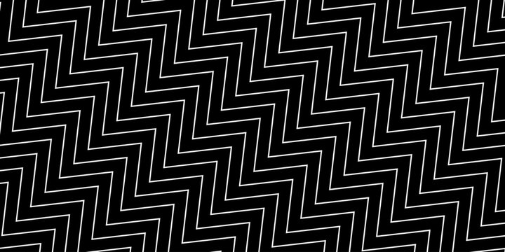 Monochrome angular zigzag line background