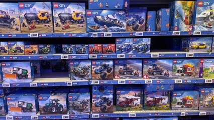 Obraz premium LEGO City Toy Store Display