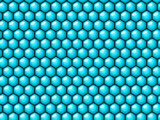 Obraz premium Puffer Quilted Texture Inflated Padded Squares Background