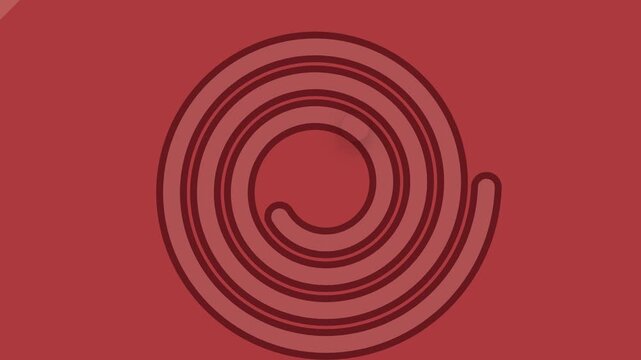 Red spiral pattern repeating background
