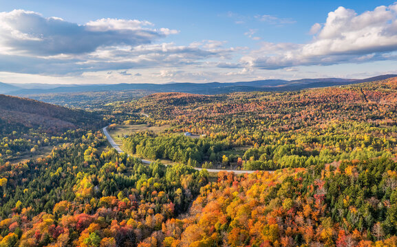 Autumn at Dixville Notch state park - New Hampshire