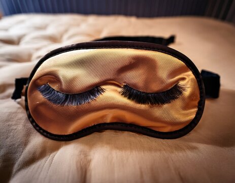 luxury sleep mask for better rest and eye relief aiding relaxation and blocking light for quality sleep