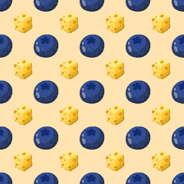 Cheese and blueberry 