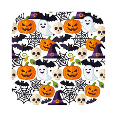 Fototapeta premium halloween pumpkins set