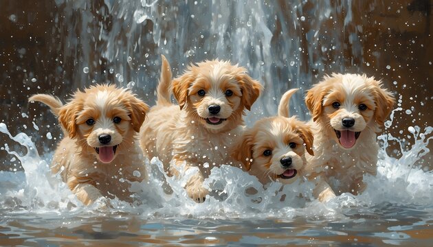 DIY Waterfall Dog Wash Station