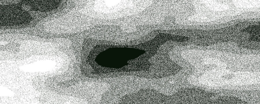 Abstract Grayscale Contour Map, Topographic Texture, Dark Center