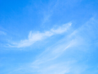 Obraz premium Blue sky with cloud