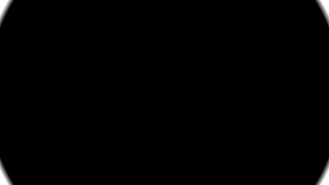 Minimalist bold circle ring shrink and collapse transition overlay with alpha channel in 4K