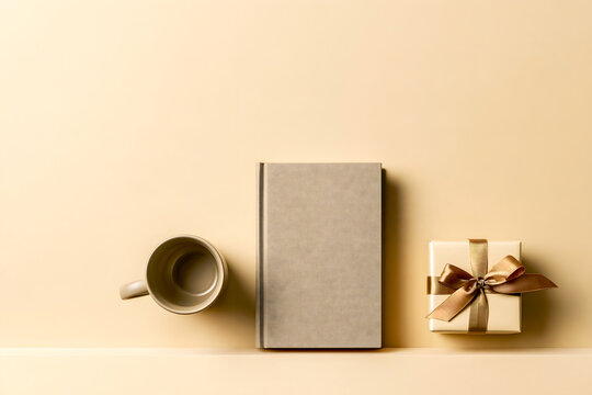 Book, Coffee Mug and Gift Box for Singles Day Book Lover Self Gift and Quiet Me Time