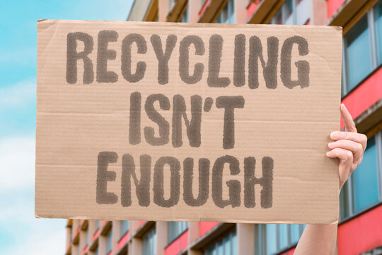 "Recycling isn't enough" Prevention of waste through durability supersedes end-of-life disposal. PREVENTION. DURABILITY. WASTE. SUSTAINABILITY. LIFECYCLE.