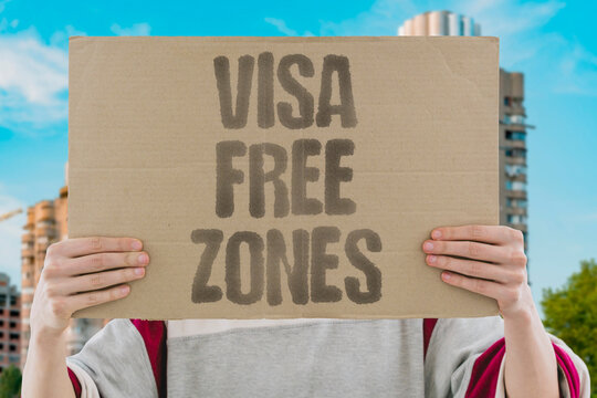 "Visa free zones" Regional agreements allow movement without separate travel documents. MOBILITY. AGREEMENT. COOPERATION. TRAVEL.