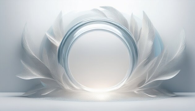 the portal of cleanliness on a white or clear surface white background