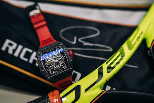 LA, CA, USA
September 5, 2026
Richard Mille RM35-02 Rafa on a tennis racket