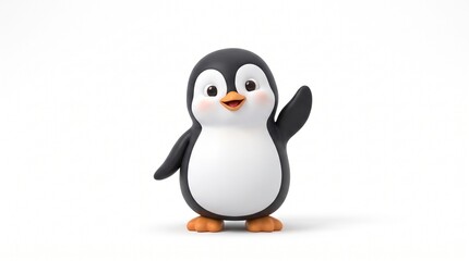 Fototapeta premium Cute Penguin Mascot
