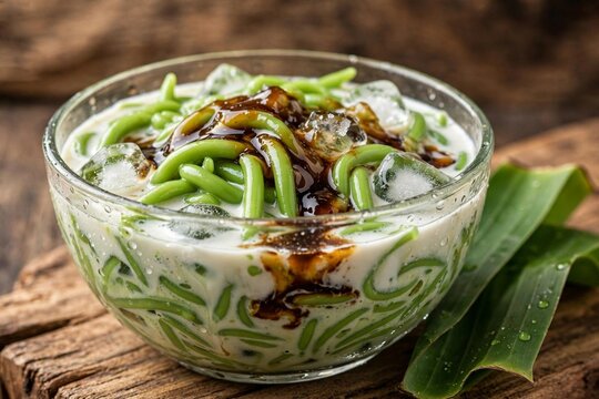 Es Cendol Dawet Indonesian Traditional Dessert Drink