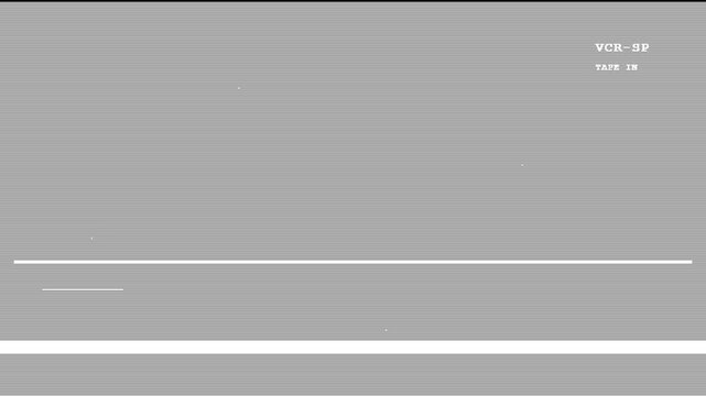 Video cassette recorder subtle scanline glitch for video overlay, minimal vintage CRT display interference and retro static lines