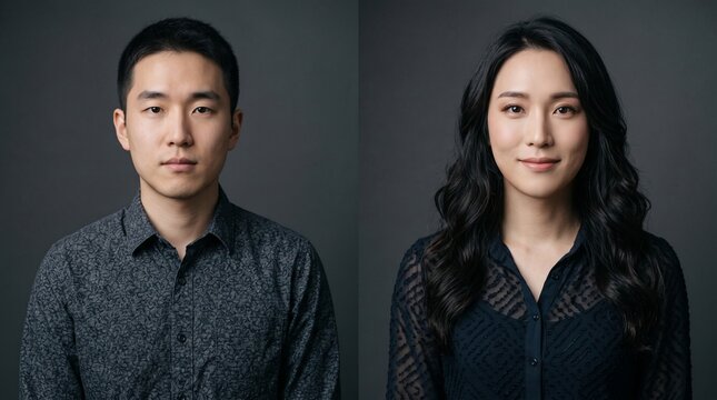 Side by side comparison of physical gender identity realization
