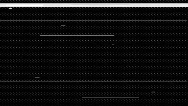 Damaged video cassette recorder dropout effect for retro intro sequence, flickering vhs tape static and glitch artifacts