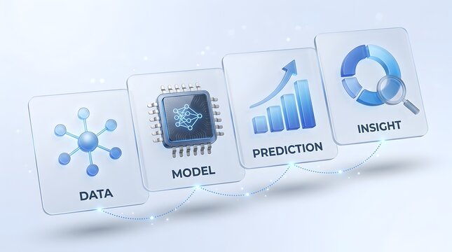 Data analysis process data model prediction insight
